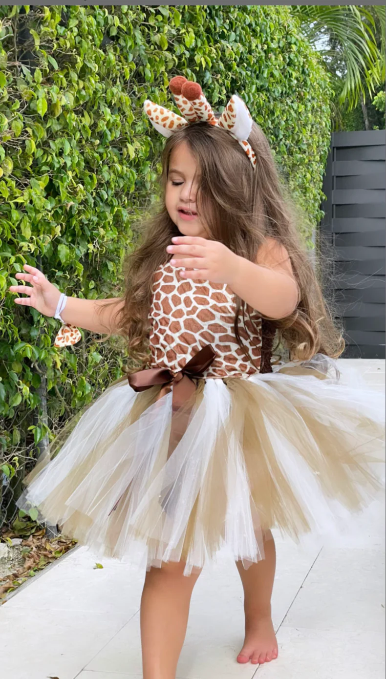 Safari Costume - Giraffe Tutu Set