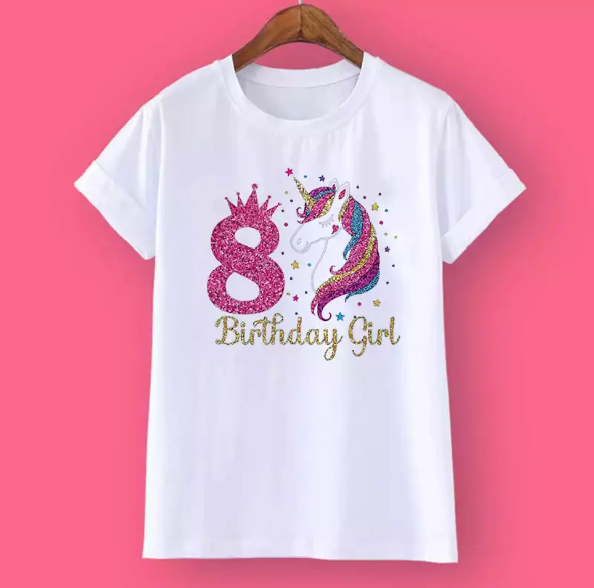Unicorn Birthday Tee