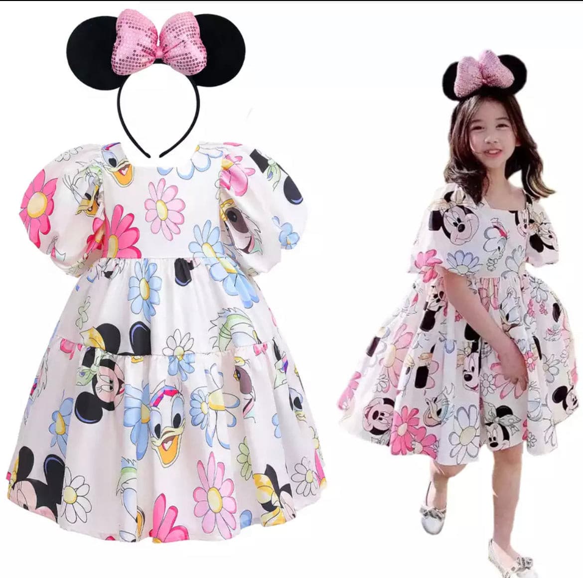 Minnie & Daisy Dress - 18 months to 8T