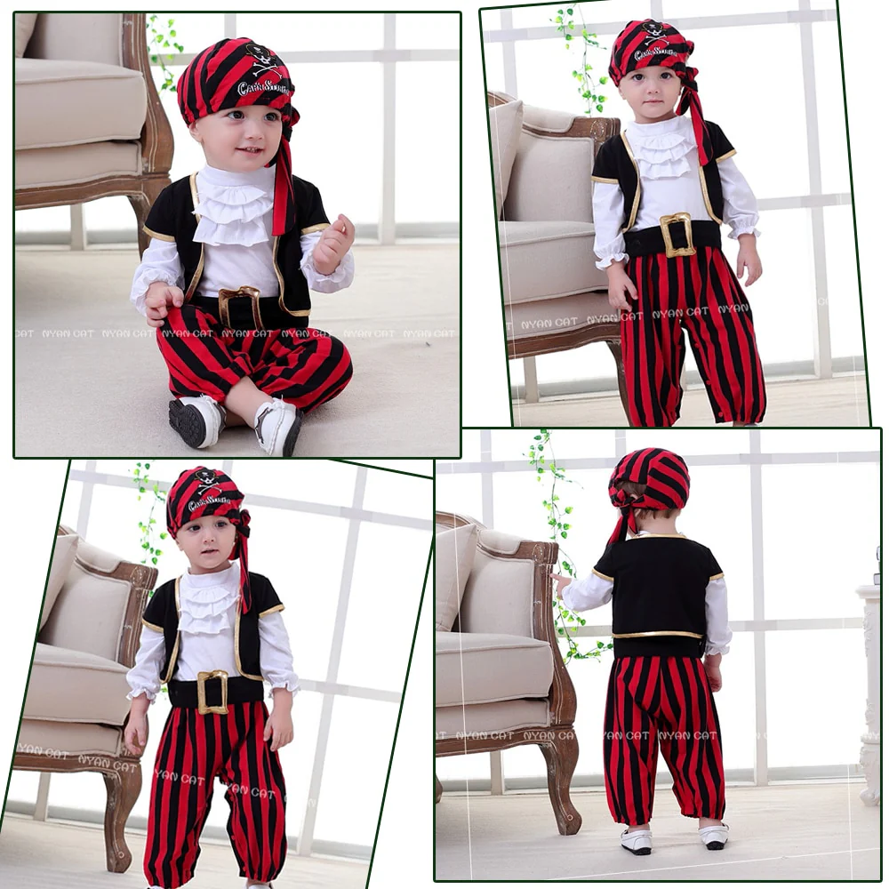 Baby Boys Pirate Costume