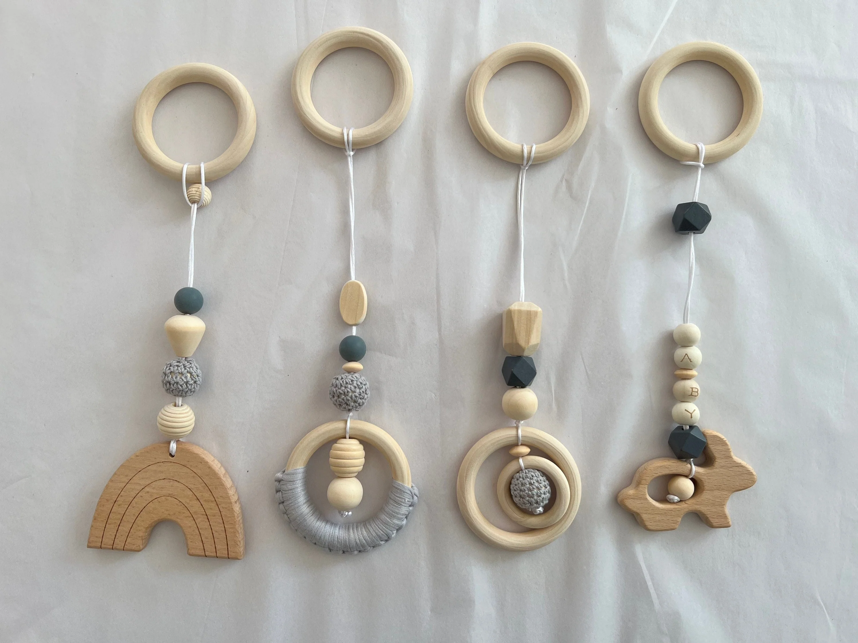 Wood Baby Montessori Gym & Toys