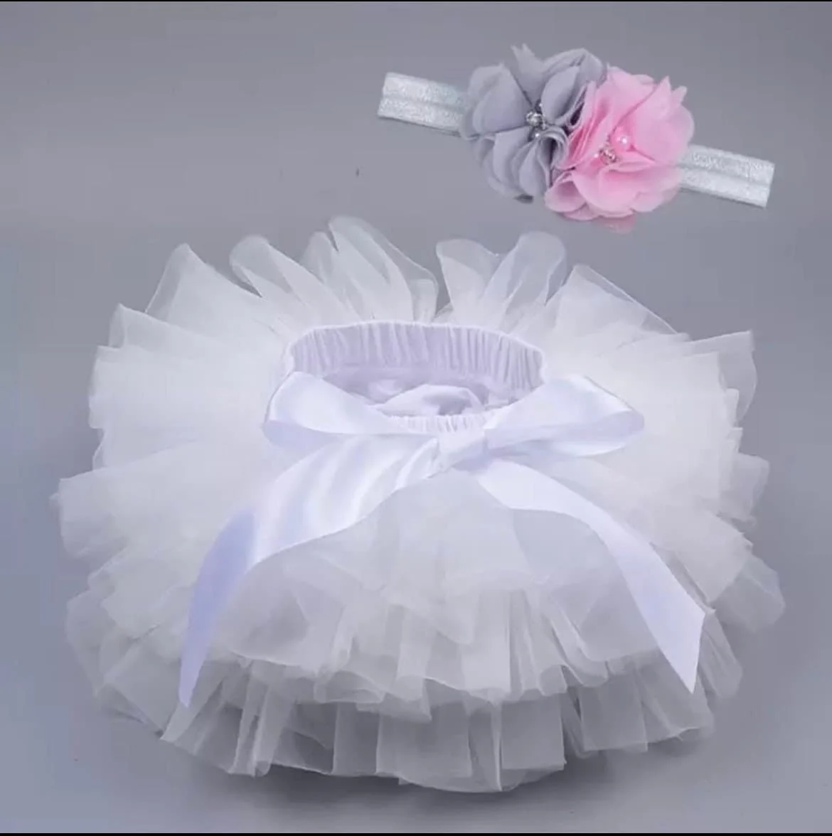 Newborn tulle tutu, Baby tulle tutu skirt,