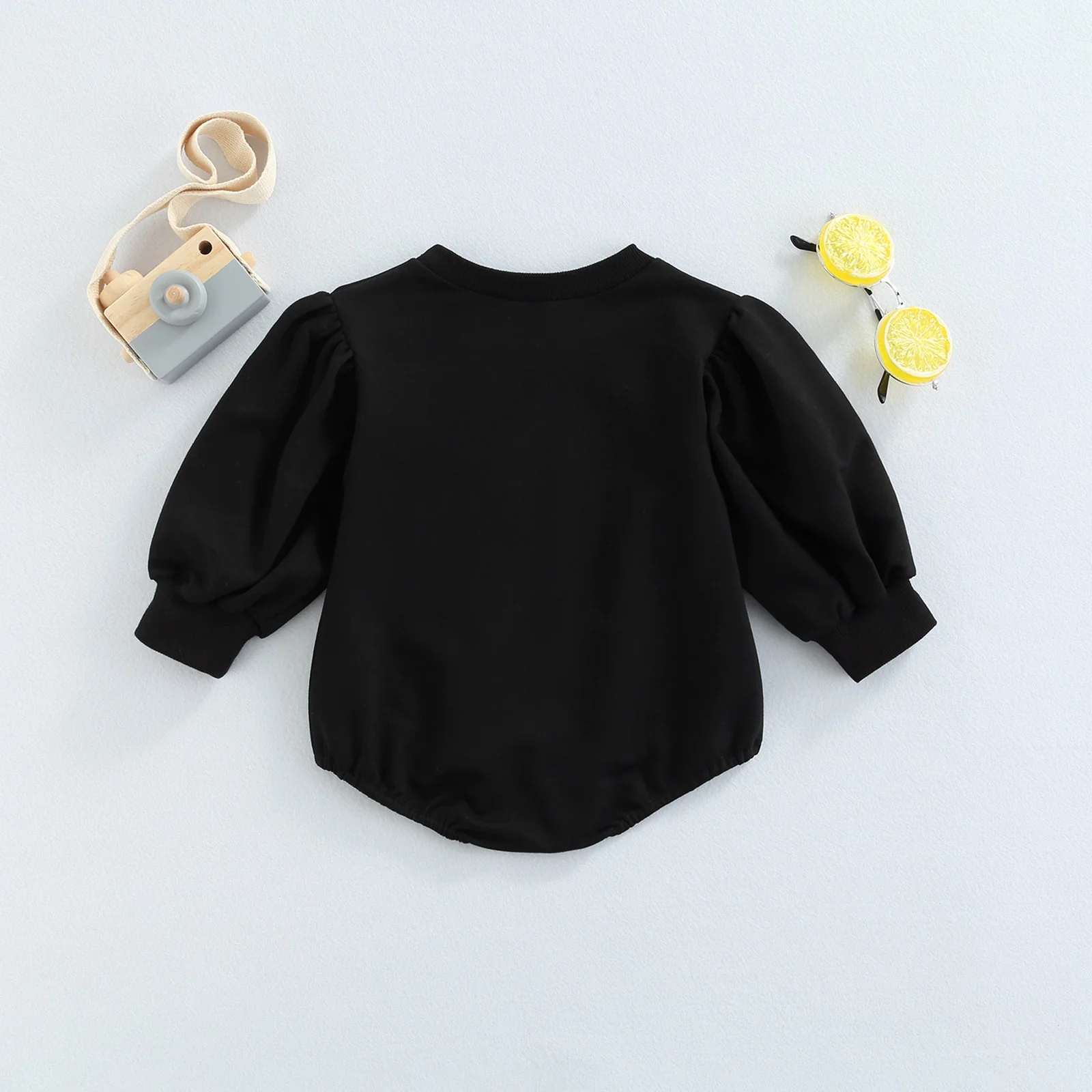 Baby Girls Leopard Romper - Mini Leopard Oversize Girls Romper Sweater