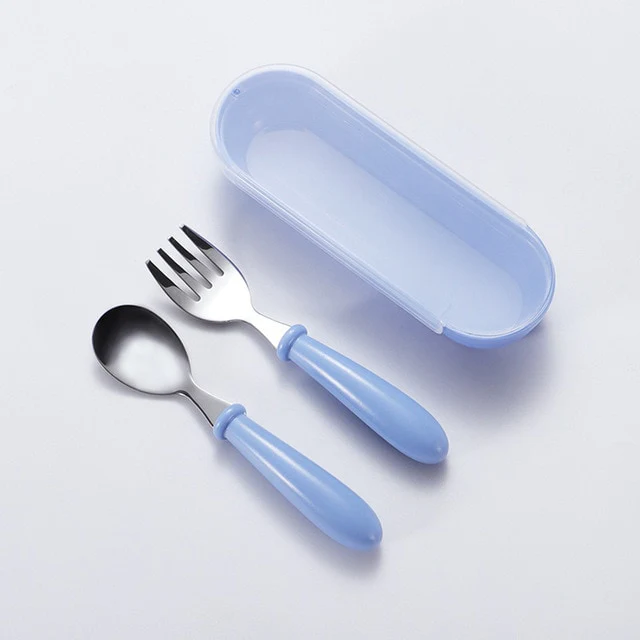 Personalised Cutlery Set - Baby Name Feeding Spoon Fork