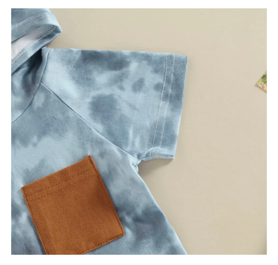 BYRON TIE-DYE SET - BLACK & WHITE