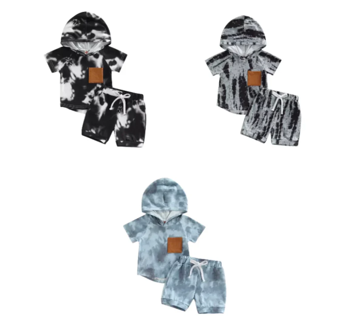 Byron Tie-Dye Set - Blue Wash