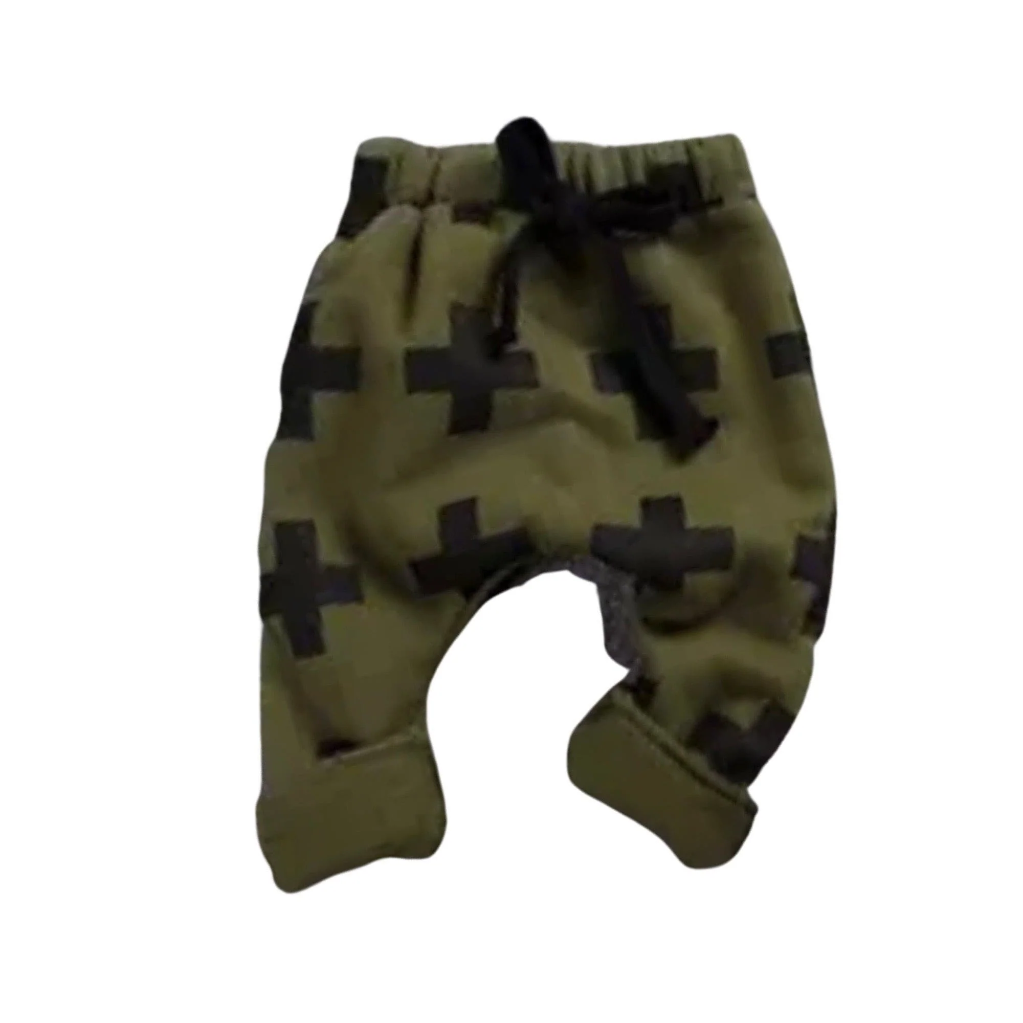 Baby Cross Harem Pants - Khaki