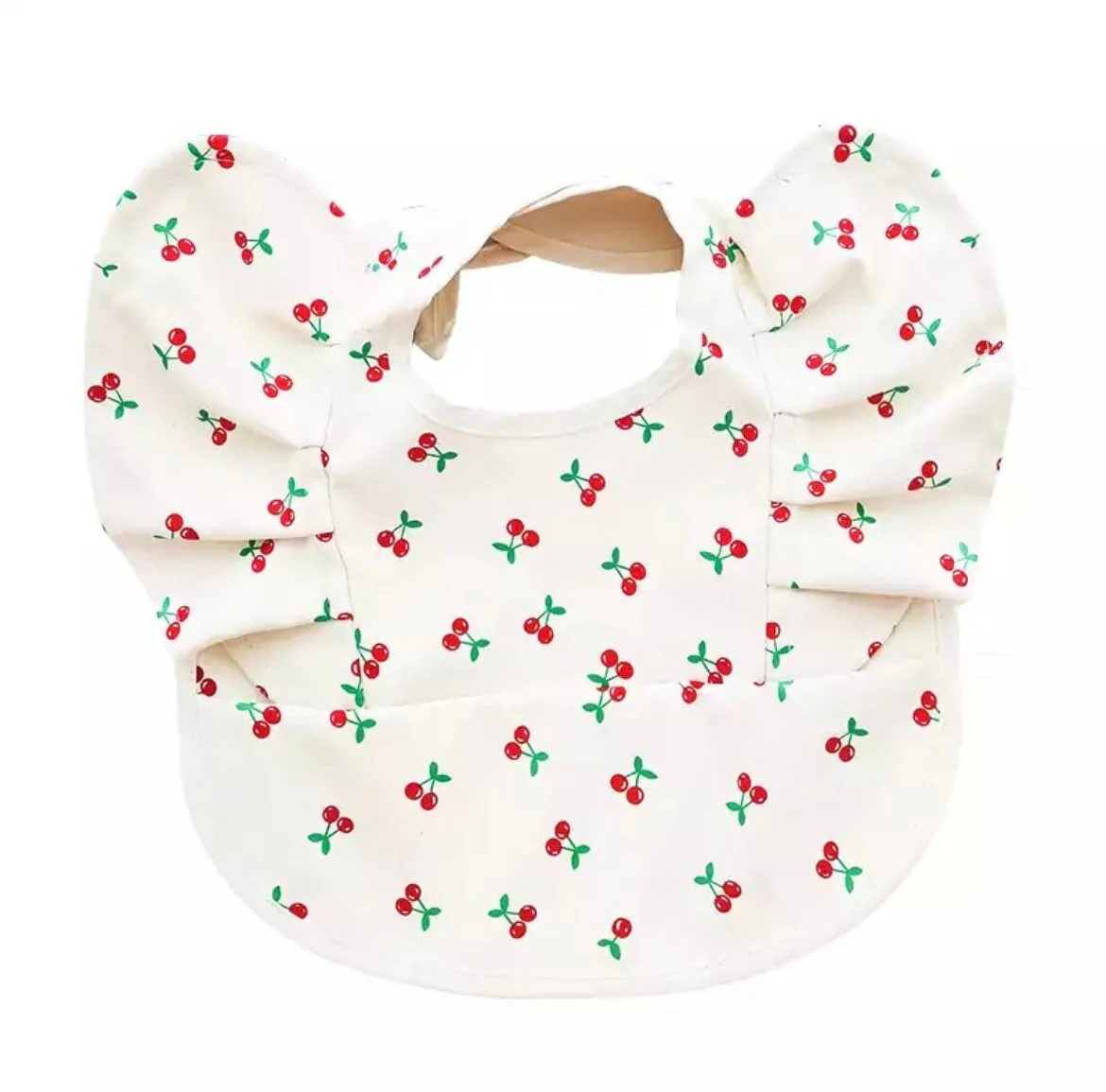Waterproof Spill Baby Bib with Frills