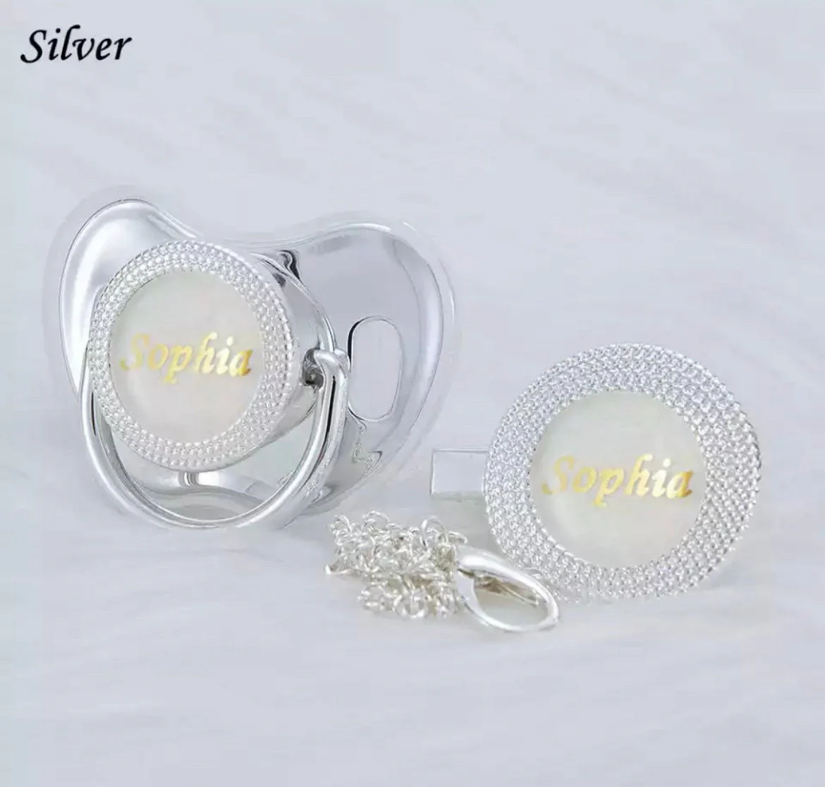 Baby Bling - Personalized Dummy , Personalized Pacifier