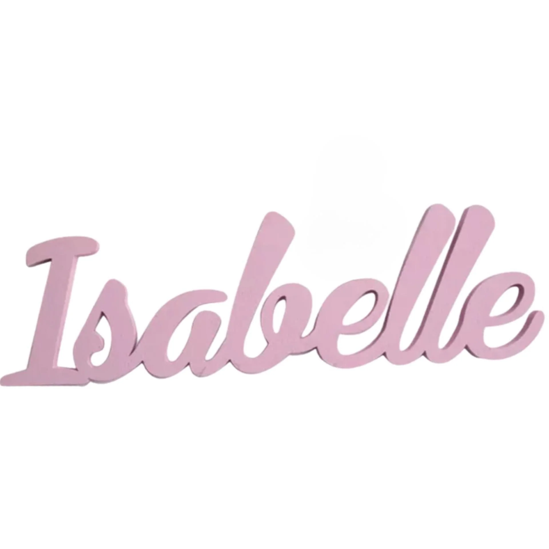 Wooden Name Sign - Coloured Personalised Nursery Decor