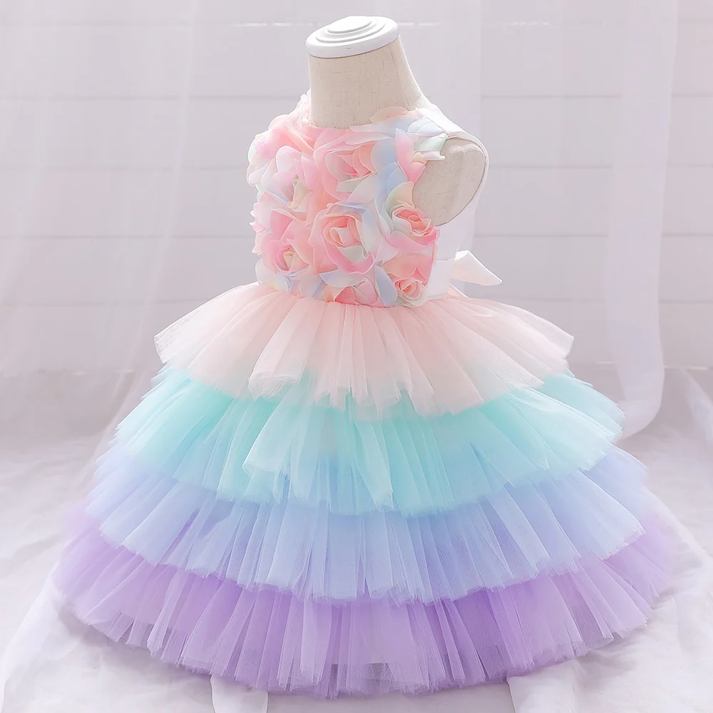 Liana - Baby Girl Birthday Party Dress | Princess Dress Baby Girl