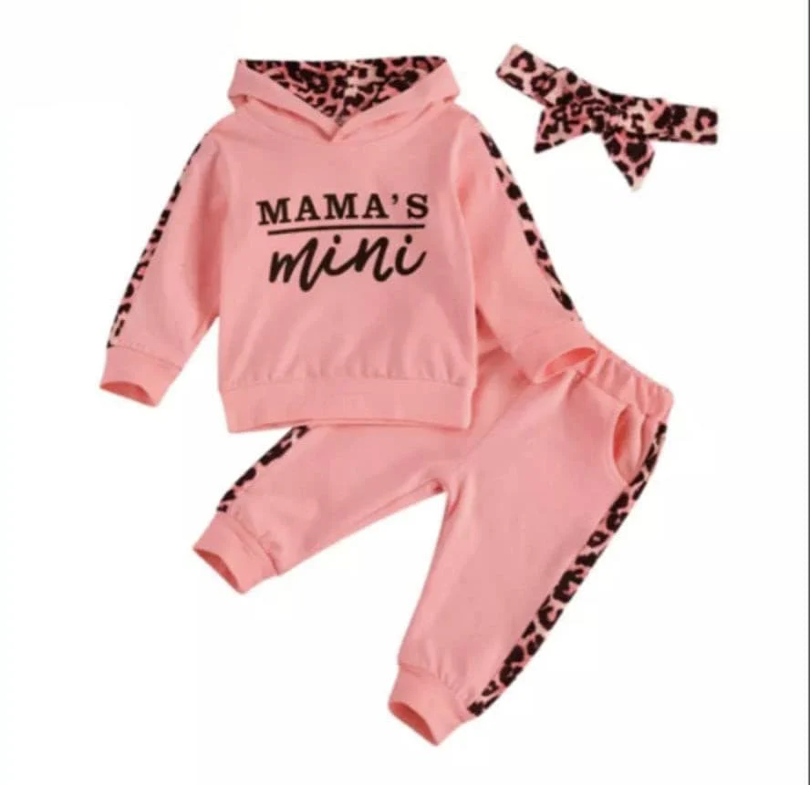 Mama��s Mini Tracksuit Set - Pink