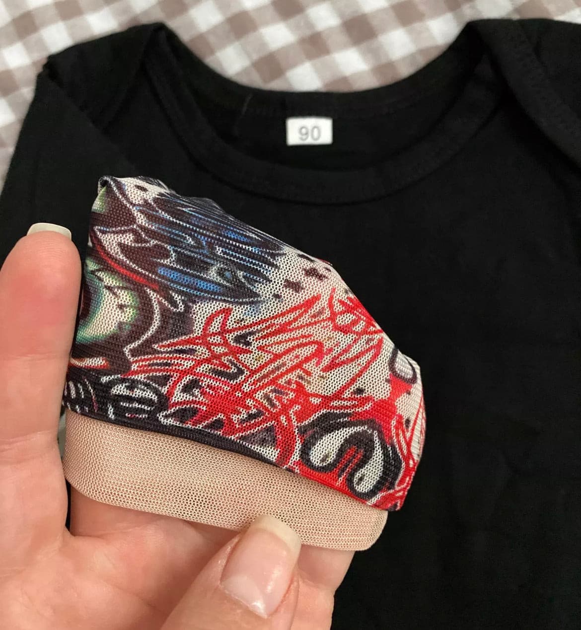 Baby Tattoo Onesie - Black