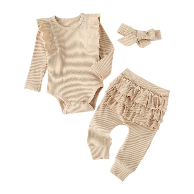 Girls Ruffle Tracksuit Set