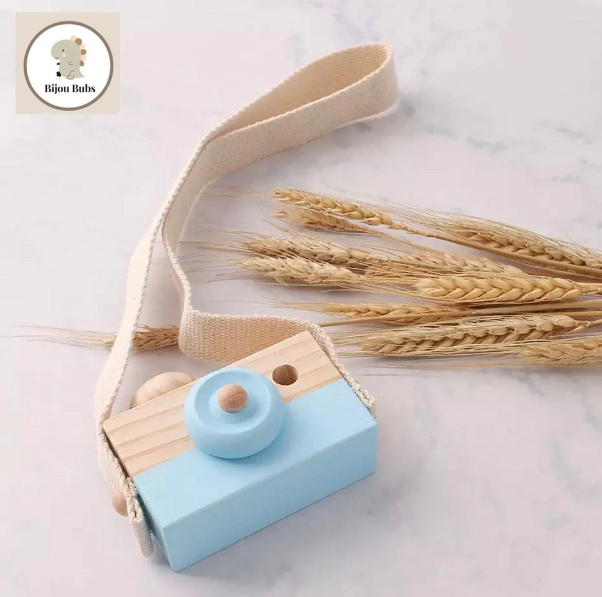 Wood Baby Toy Camera - Baby Camera Toy- Wood Play Camera Toys , Wooden play toys,  Natural wooden Montessori toys,