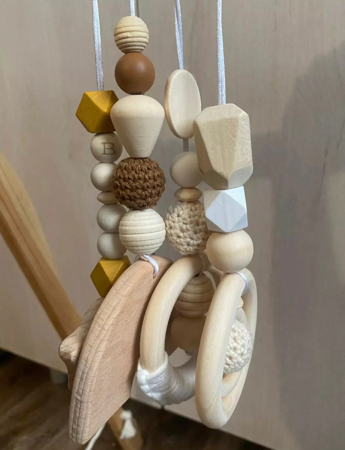 Wood Baby Montessori Gym & Toys