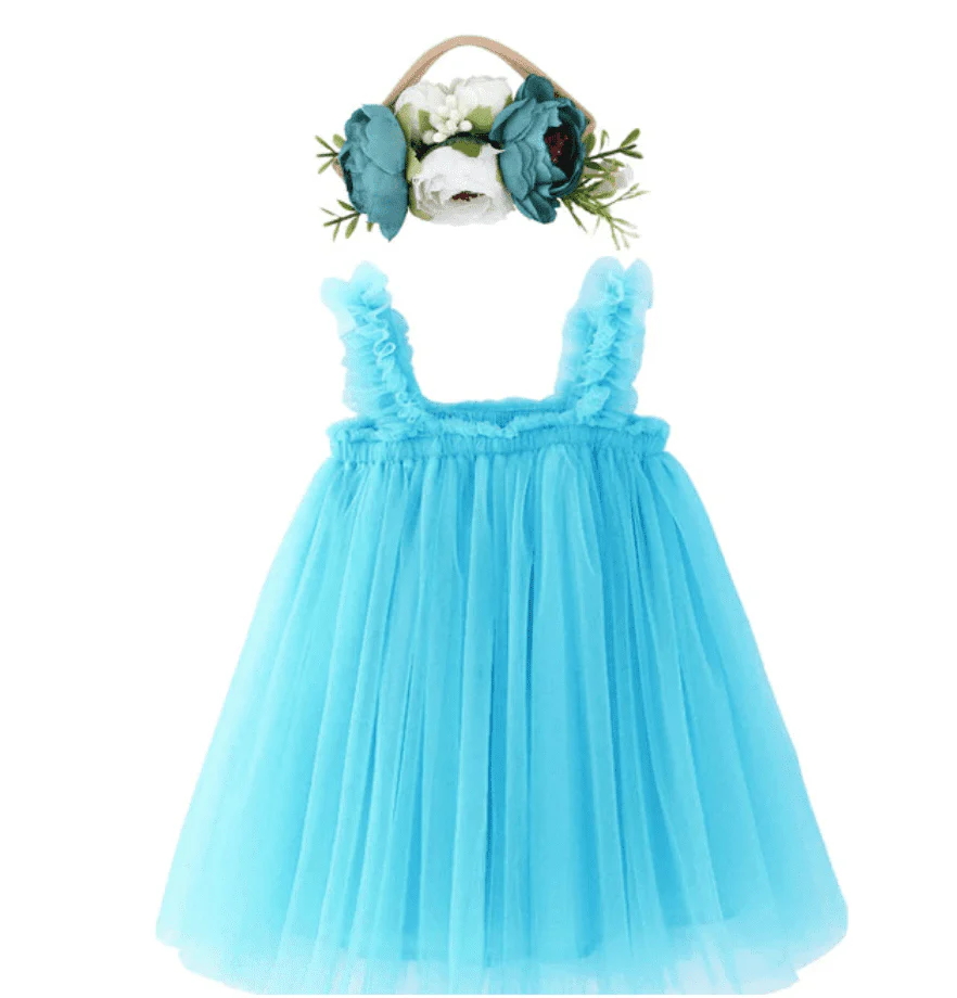 Skyler - Tulle Dress Toddler Tutu Flower girl dress
