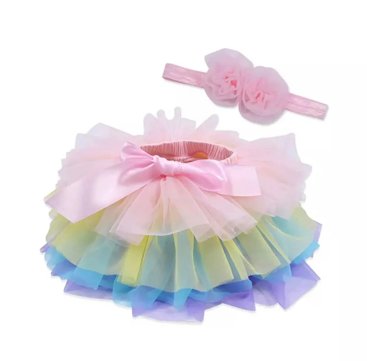 Newborn tulle tutu, Baby tulle tutu skirt,