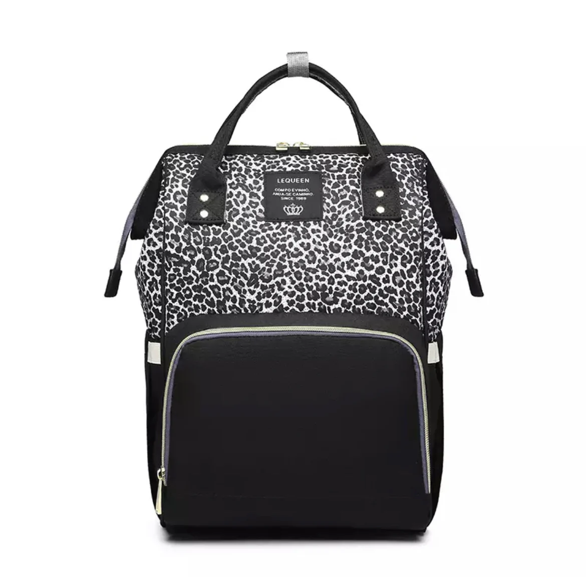 Leopard Nappy Bag - Baby Backpack
