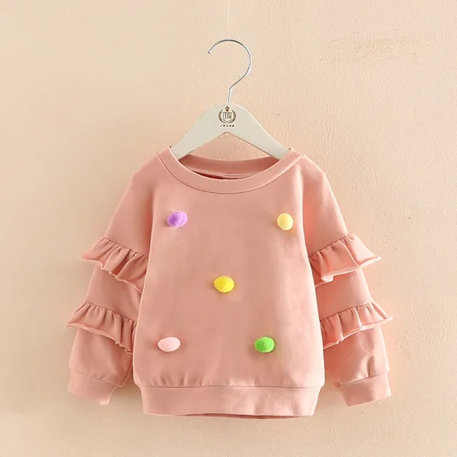 Girls Pom Pom Jumper 2-10 years