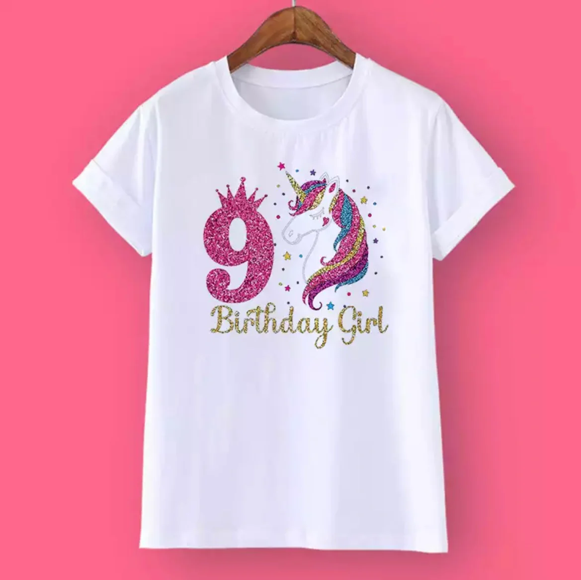 Unicorn Birthday Tee