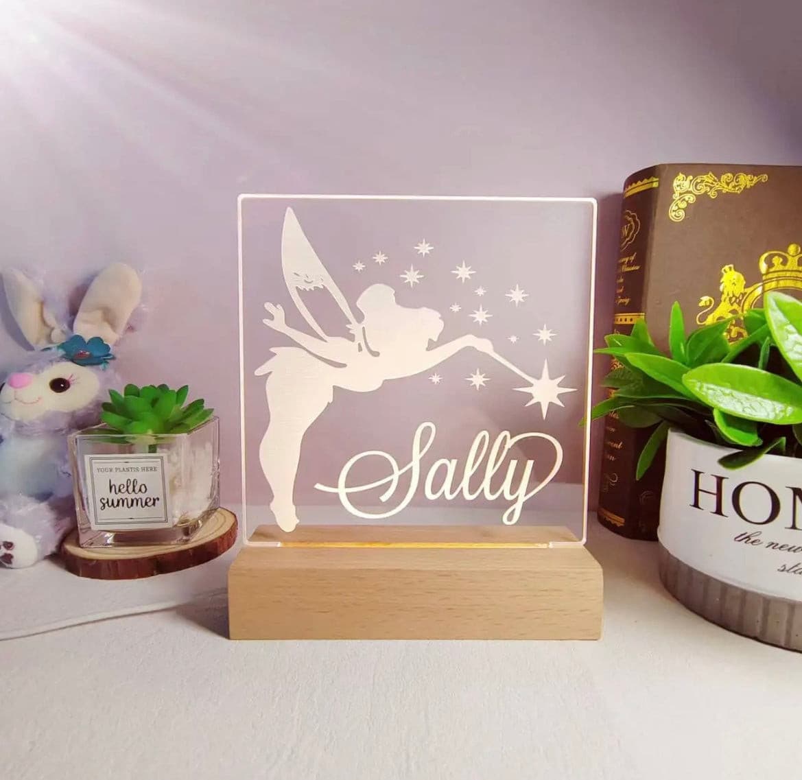 Personalised Night Light - Nursery Name Light