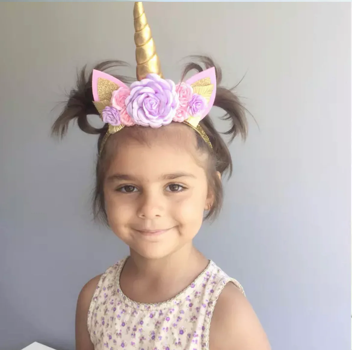 Purple Princess Unicorn First Birthday + Unicorn Crown