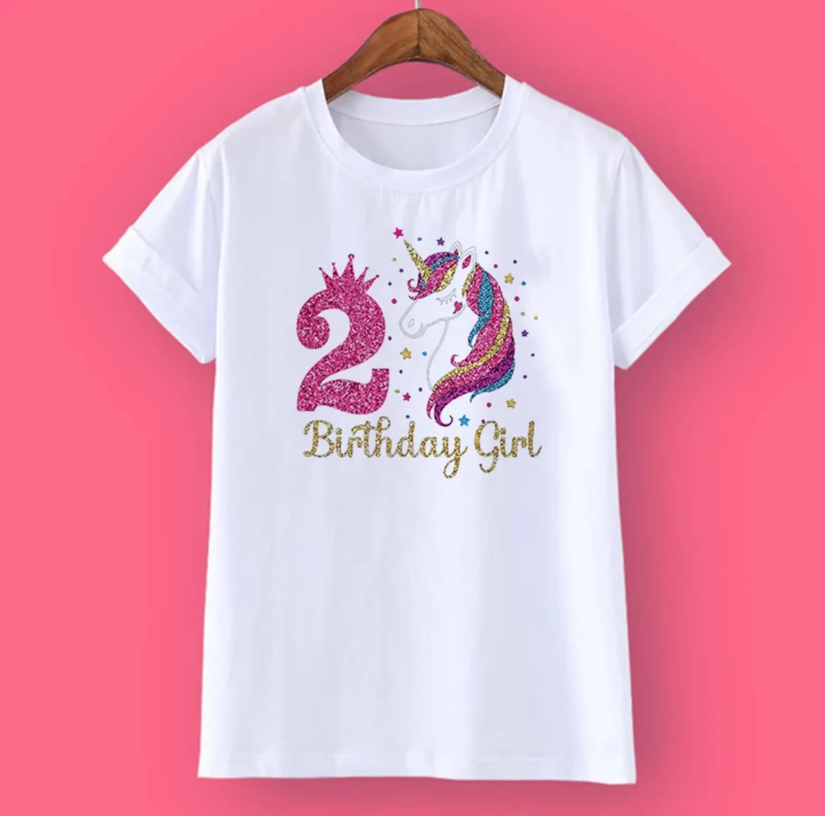 Unicorn Birthday Tee