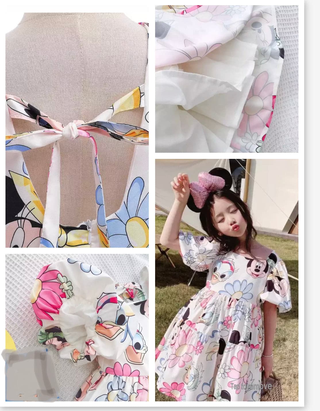 Minnie & Daisy  Dress - 18 months to 8T