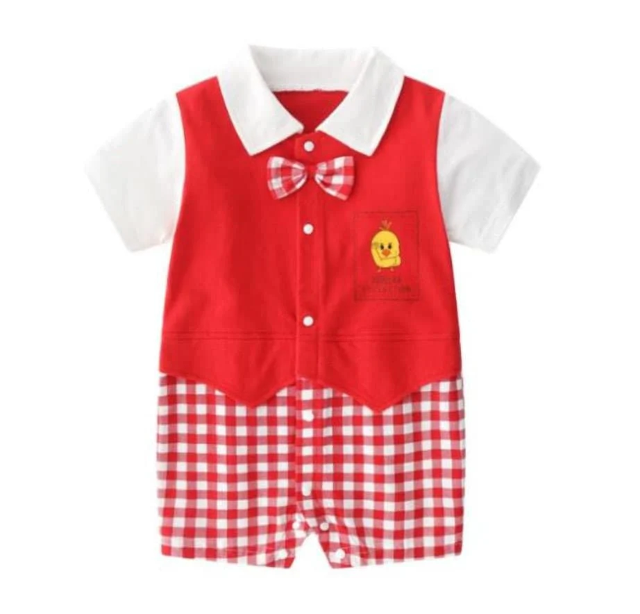 Baby Boy Gentleman Romper One Piece Suit