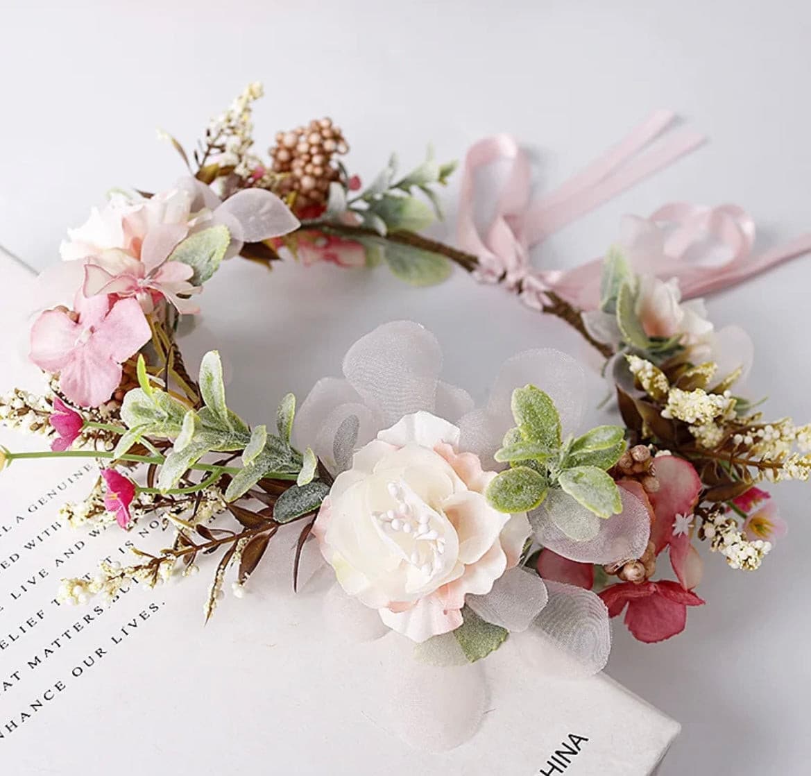 Deluxe Flower Wreath - Flower Girl