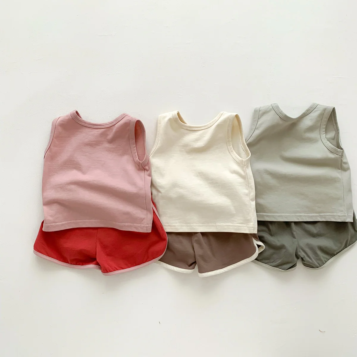 Dinosaur Tank & Short Set, Unisex  - 2 Pieces Summer