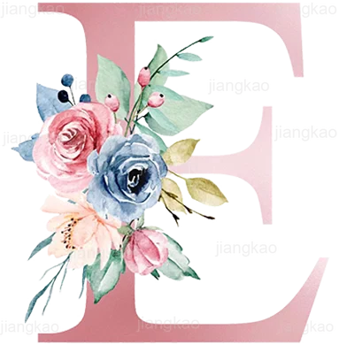 Personalised Pillow Cases Custom Initial Flower with Name Cushion Cover