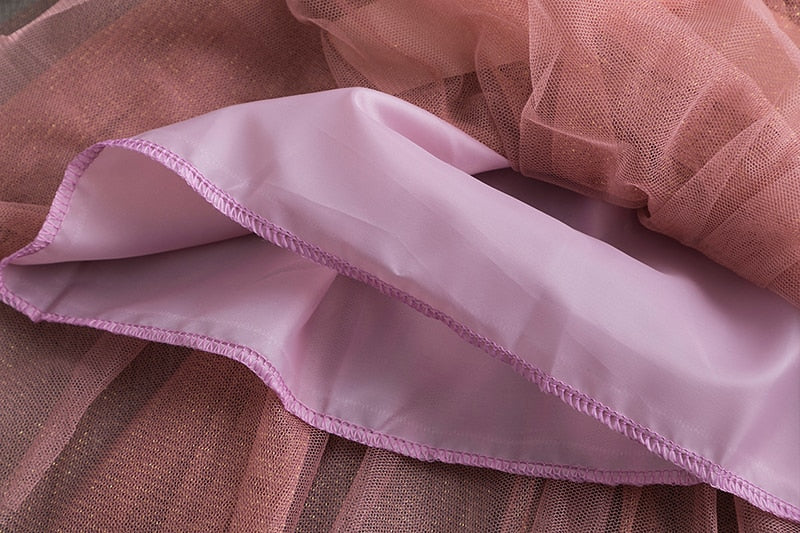 Kids Princess Dress Polka Dots | Long Sleeve Dress Tulle Girls - Dot Long Sleeve