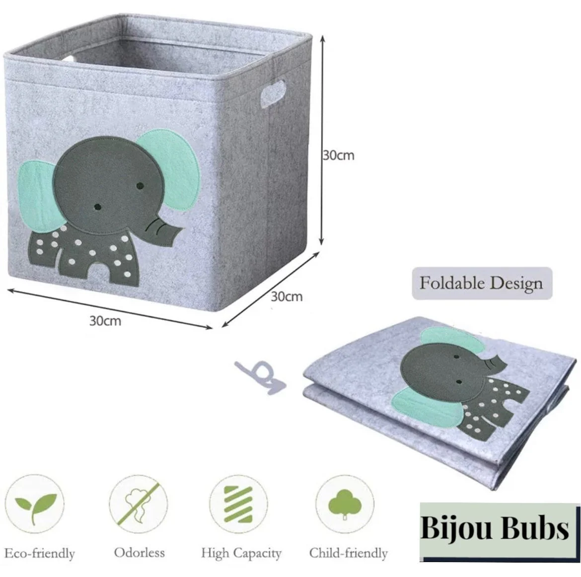 Kids Toy Storage Cube