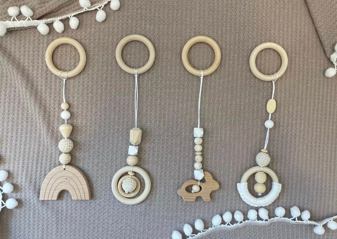 Wood Baby Montessori Gym & Toys