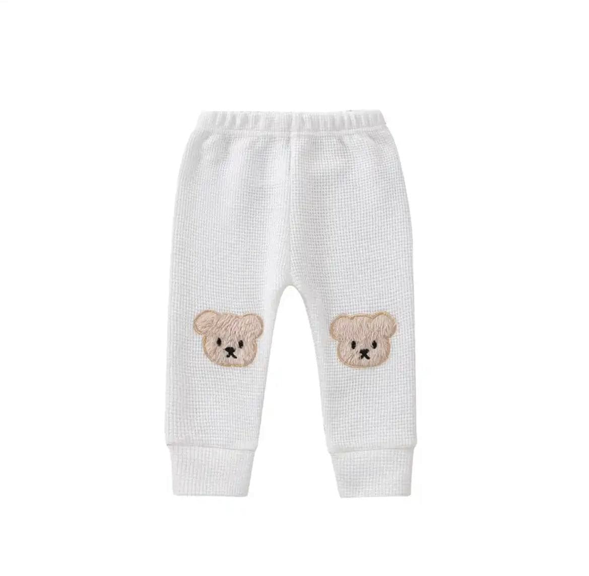 Baby Waffle Knit Cotton Beat Leggings