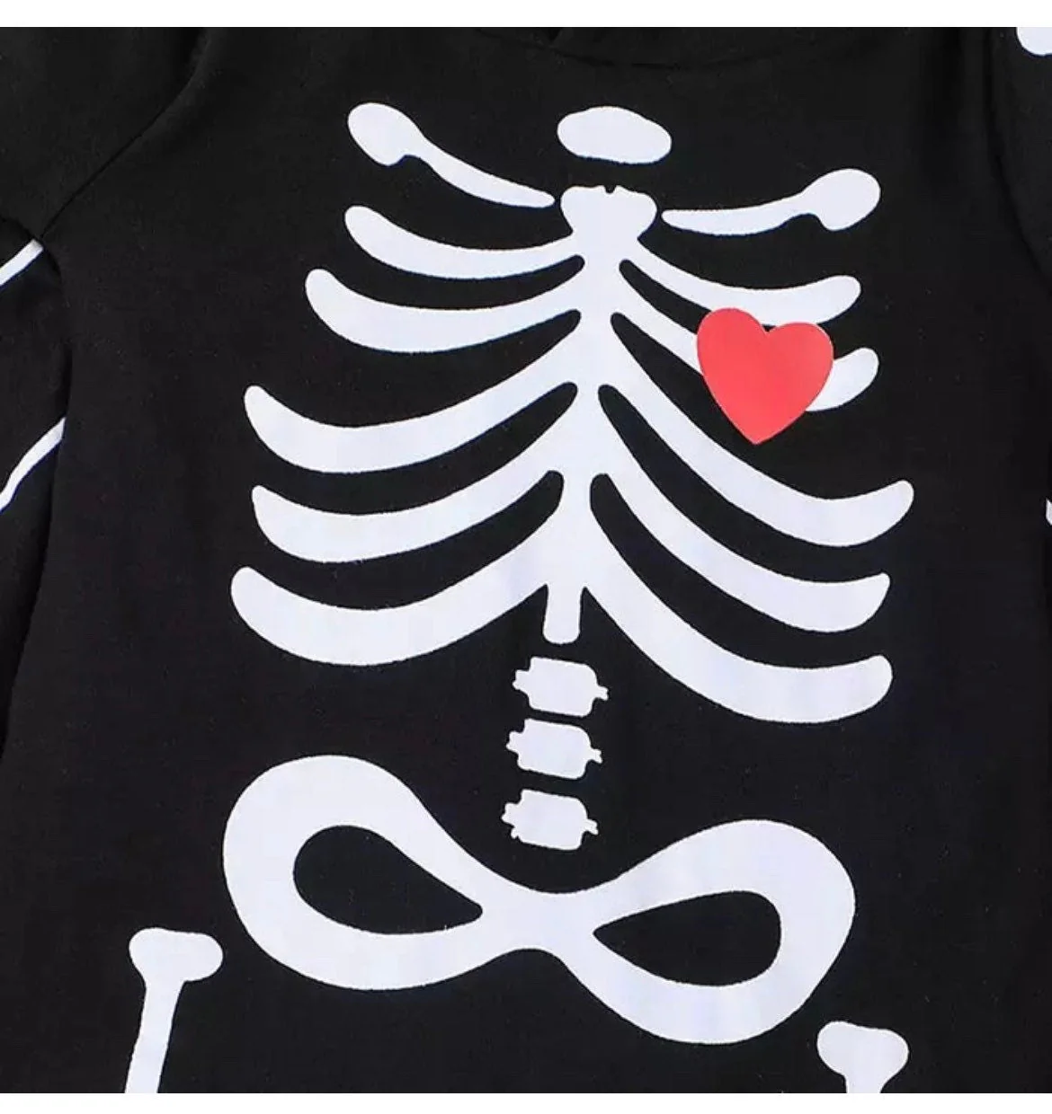 Bat Skeleton - Baby First Halloween Costume