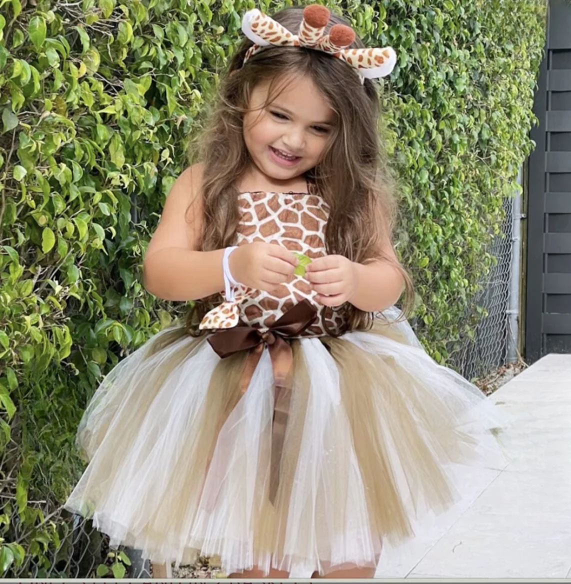 Safari Costume - Giraffe Tutu Set