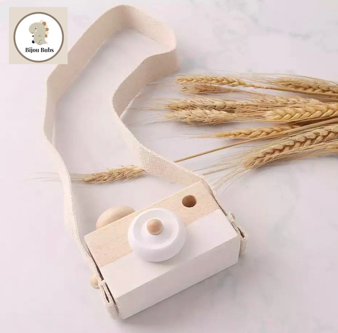 Wood Baby Toy Camera - Baby Camera Toy- Wood Play Camera Toys , Wooden play toys,  Natural wooden Montessori toys,