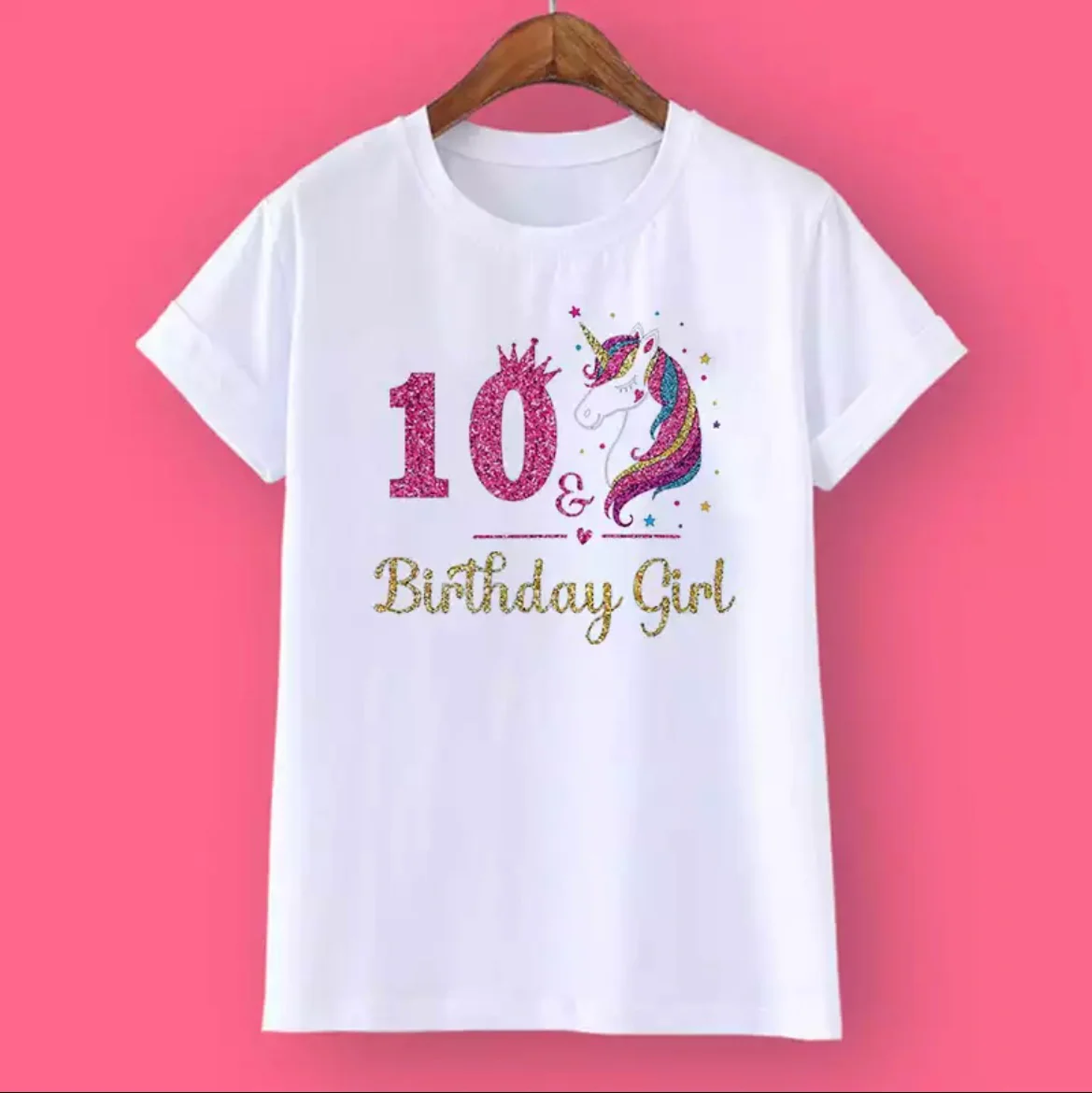 Unicorn Birthday Tee