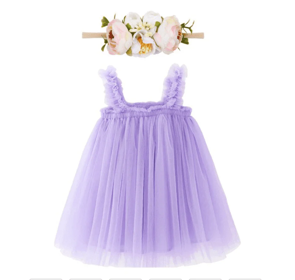 Skyler - Tulle Dress Toddler Tutu Flower girl dress