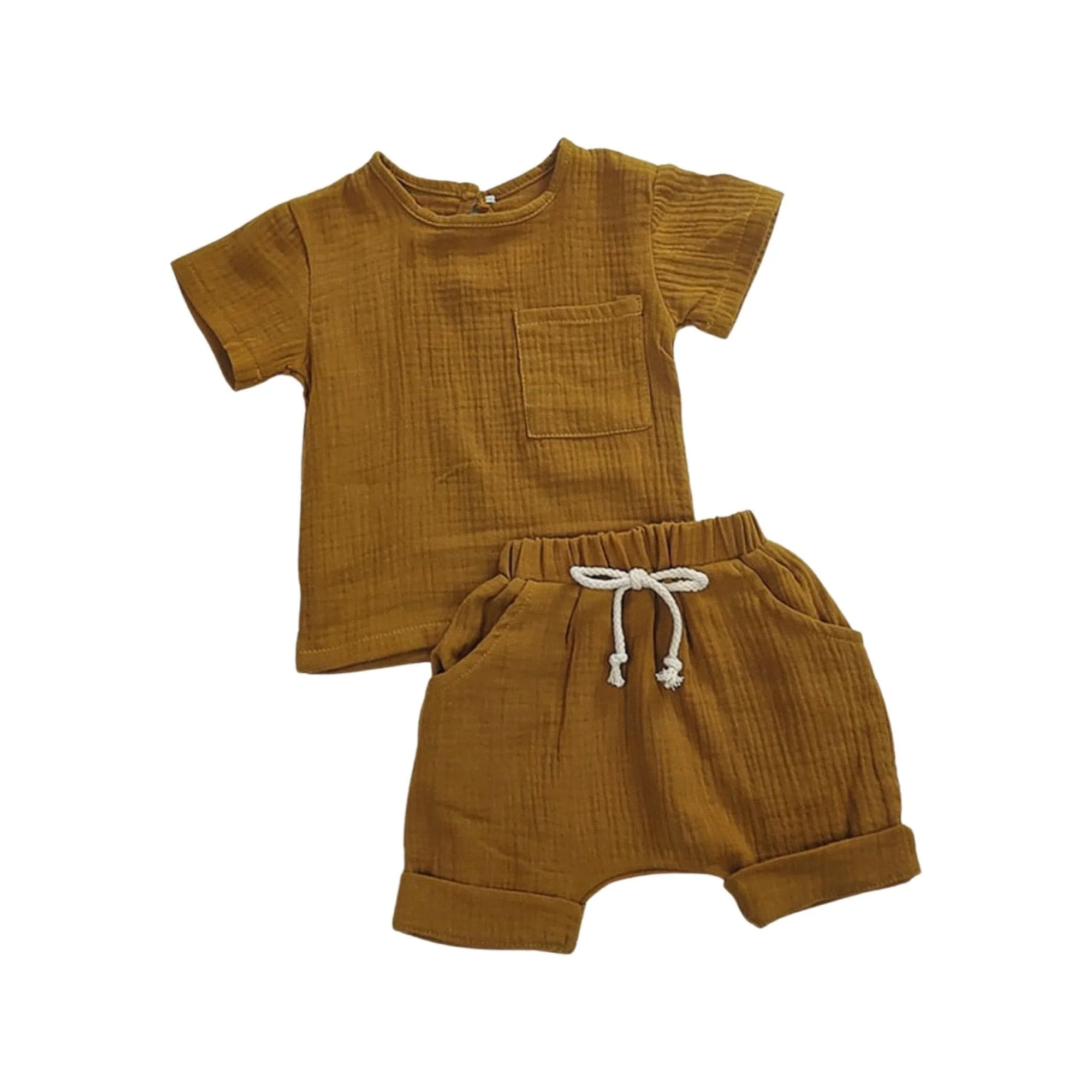 Sunny Set - Organic Cotton Baby Clothes Set - Summer Set Casual