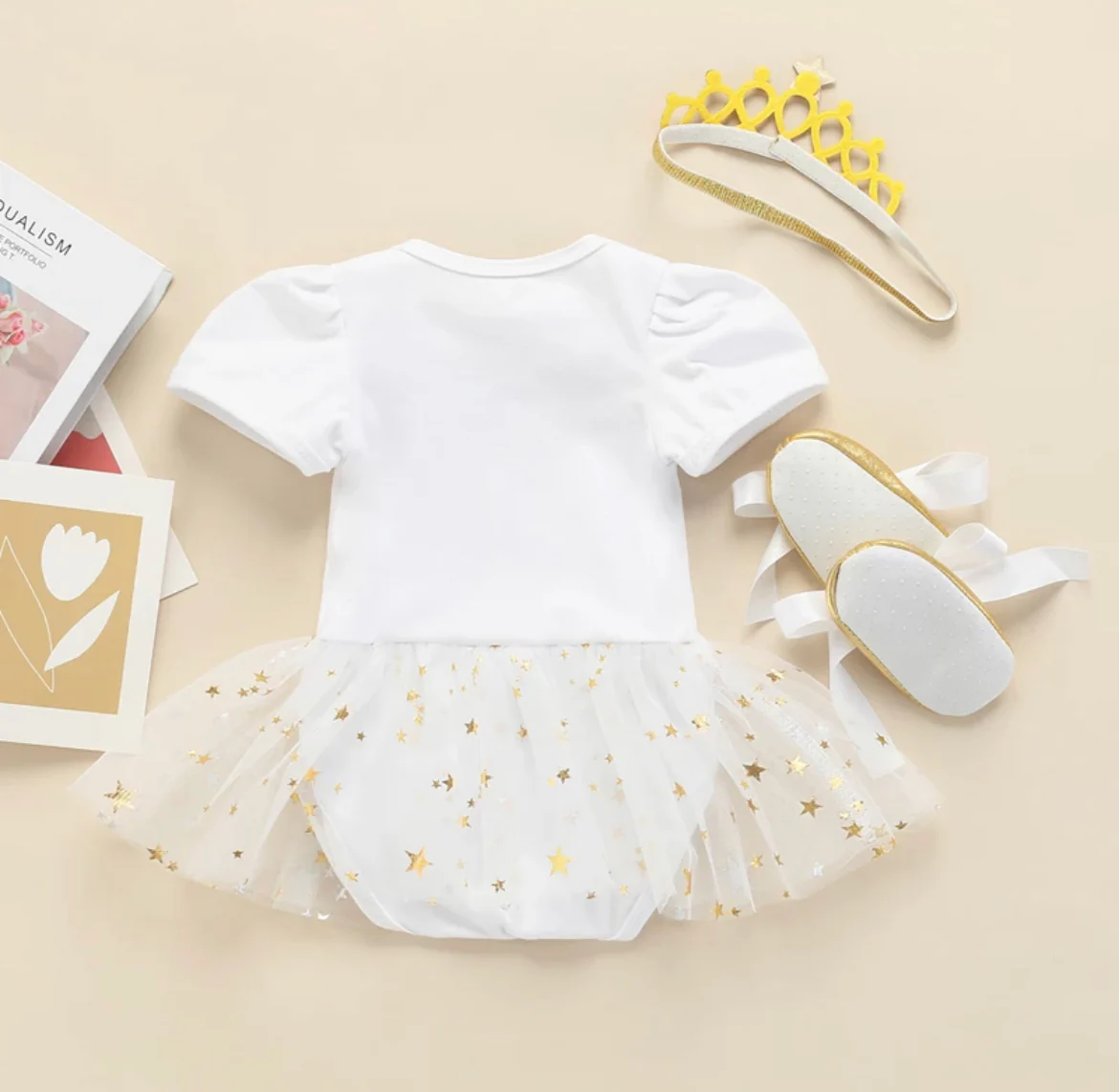 Girls First Birthday Costume Set