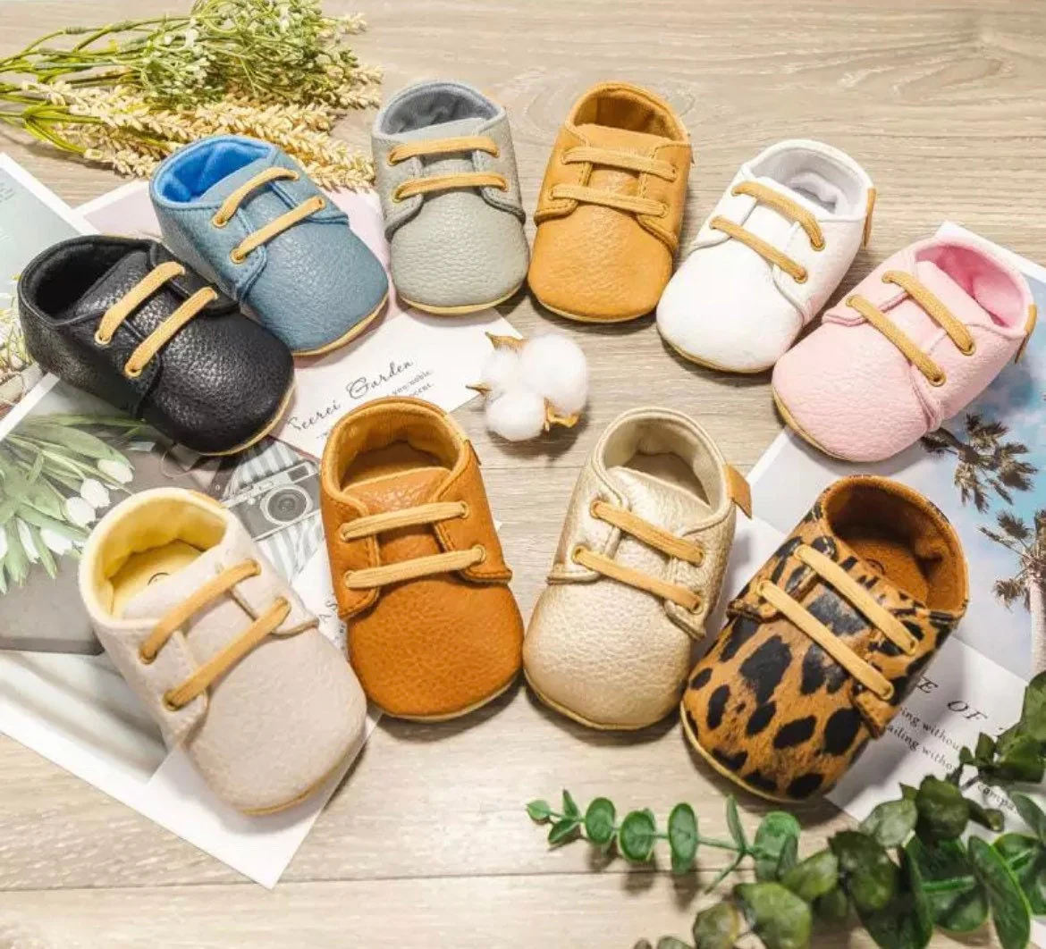 Quality Leather Baby Shoes, Breathable Upper, First Walker Baby Shoes , Anti-Slip, Baby Shower,  Unisex Baby Shoes,