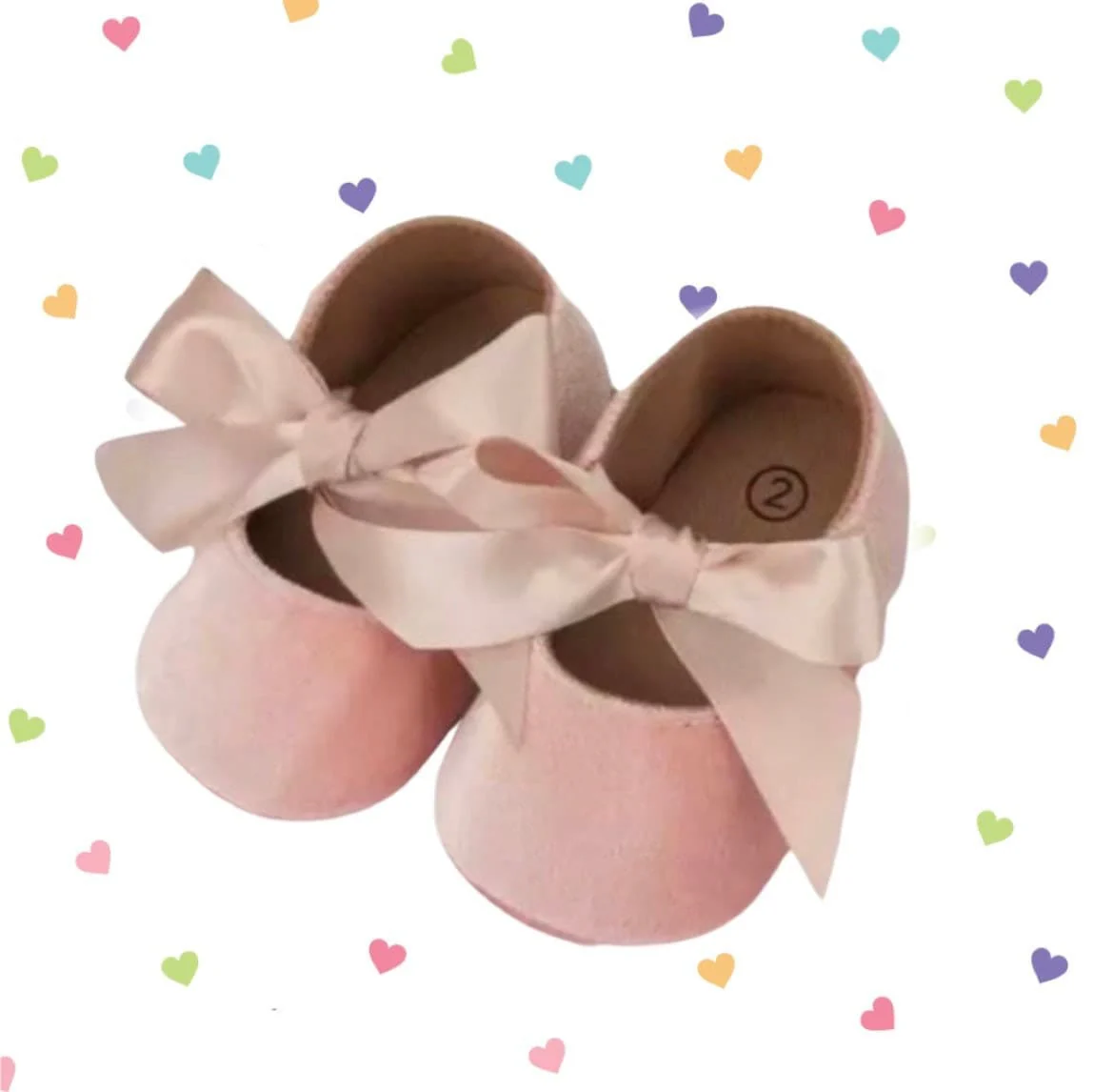 Zina - Baby Girl Princess Velvet Bowknot Shoes