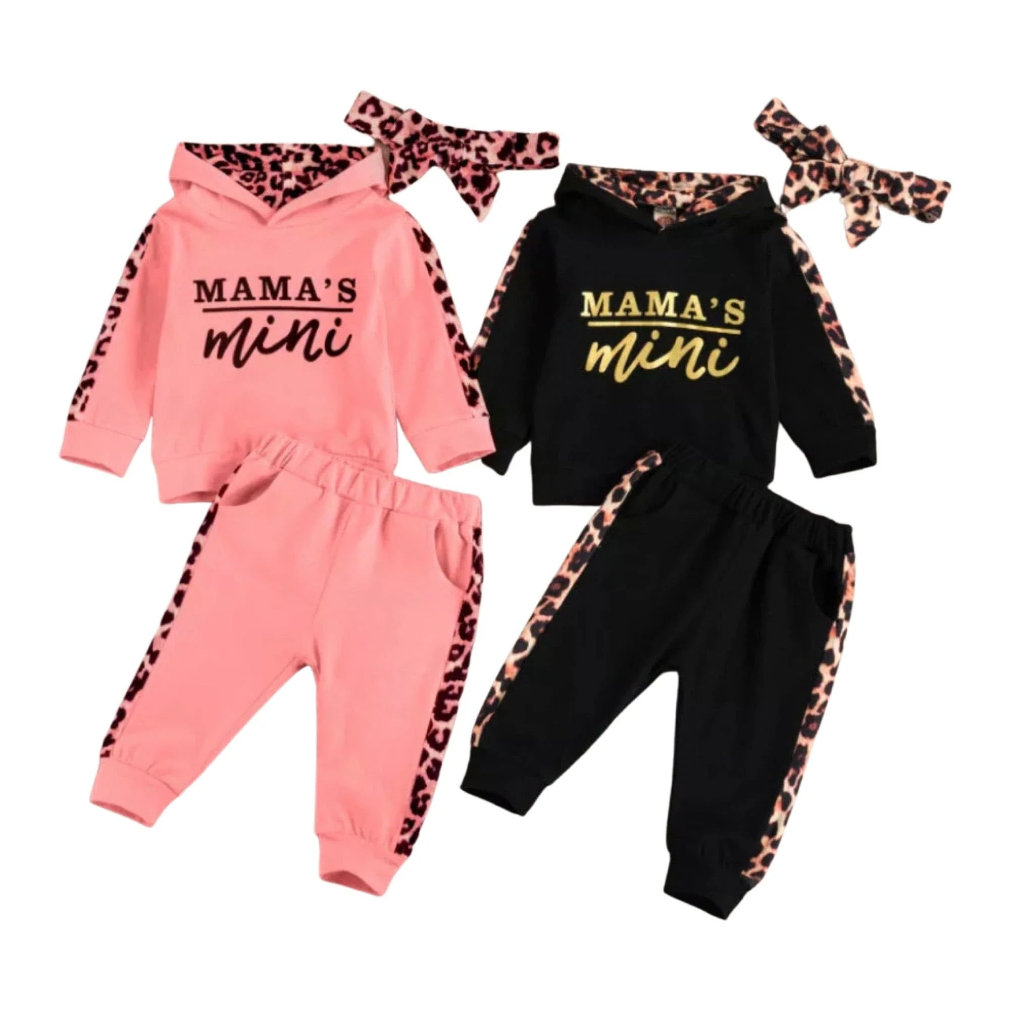 Mama��s Mini Tracksuit Set - Black