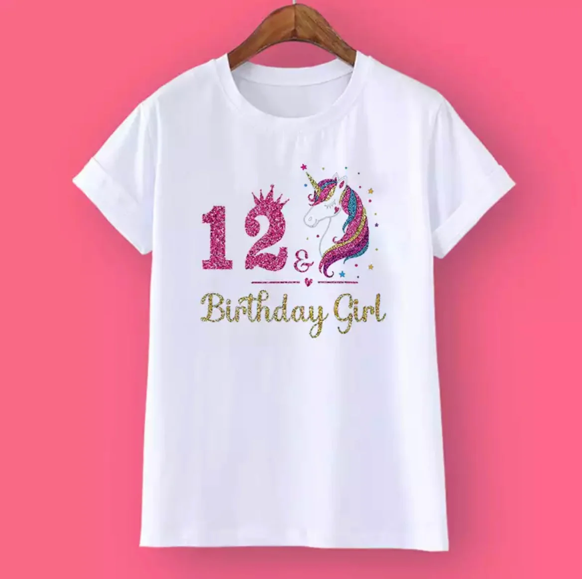 Unicorn Birthday Tee