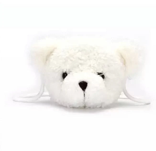 Fuzzy Bear Kids Crossbody bag - Little Girls Teddy Purse Bag