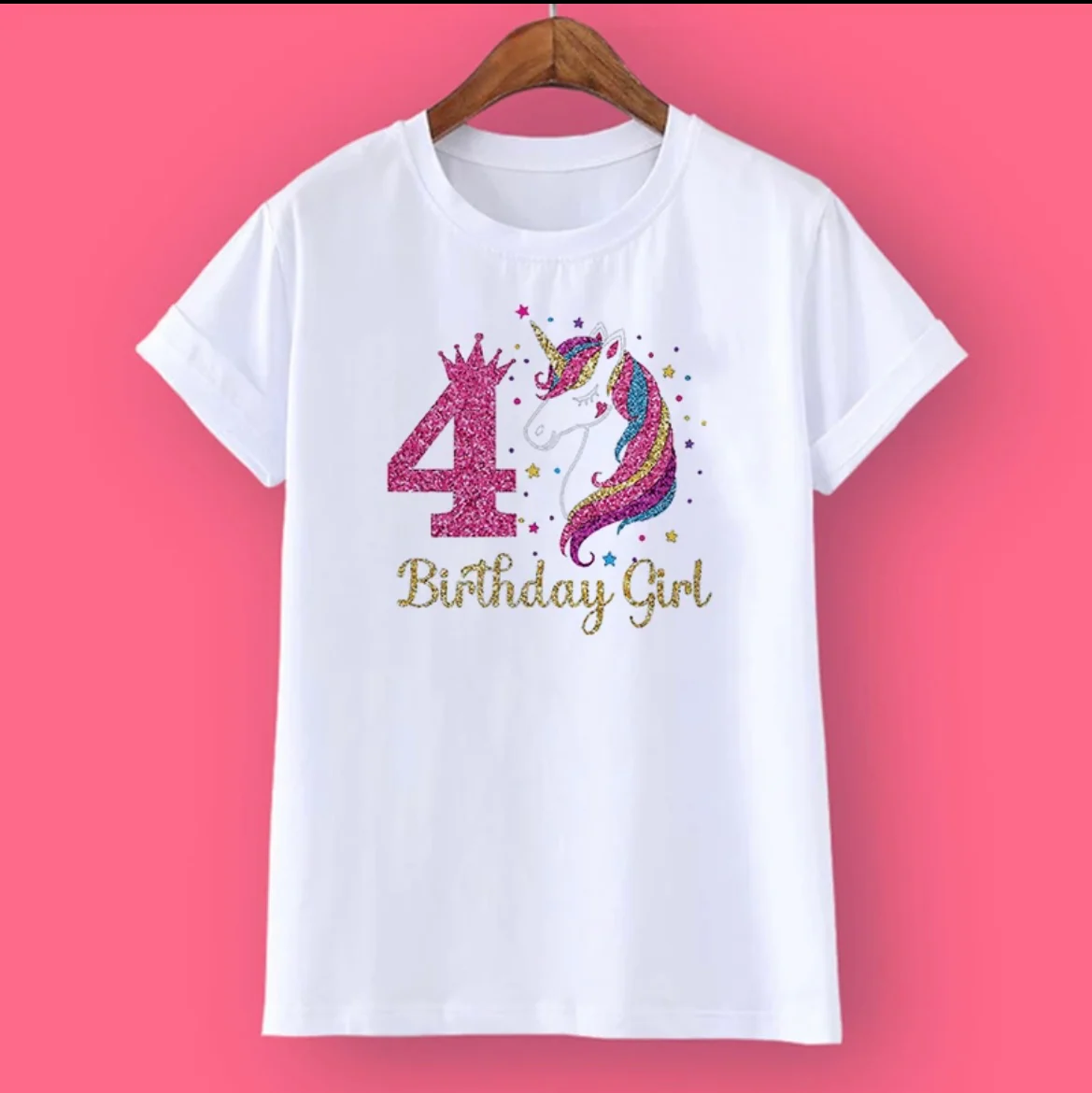 Unicorn Birthday Tee